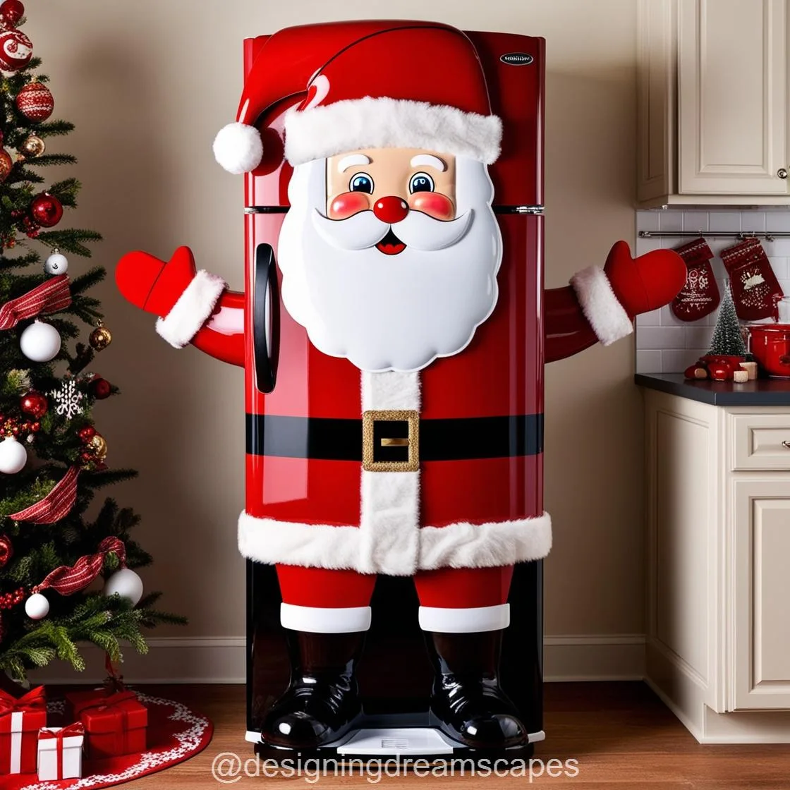 Keep the Magic Fresh: Santa Claus Refrigerator for Festive Storage