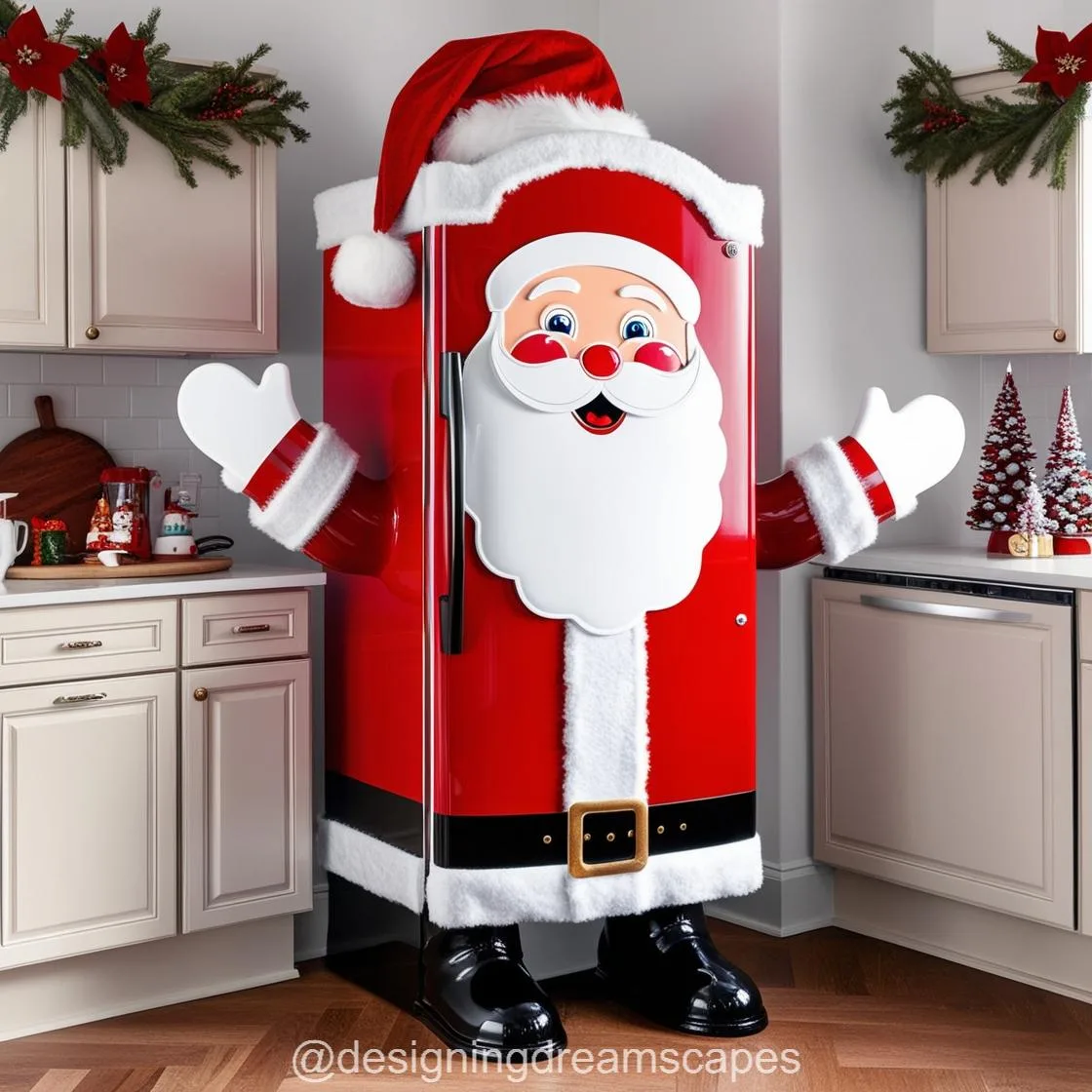 Keep the Magic Fresh: Santa Claus Refrigerator for Festive Storage