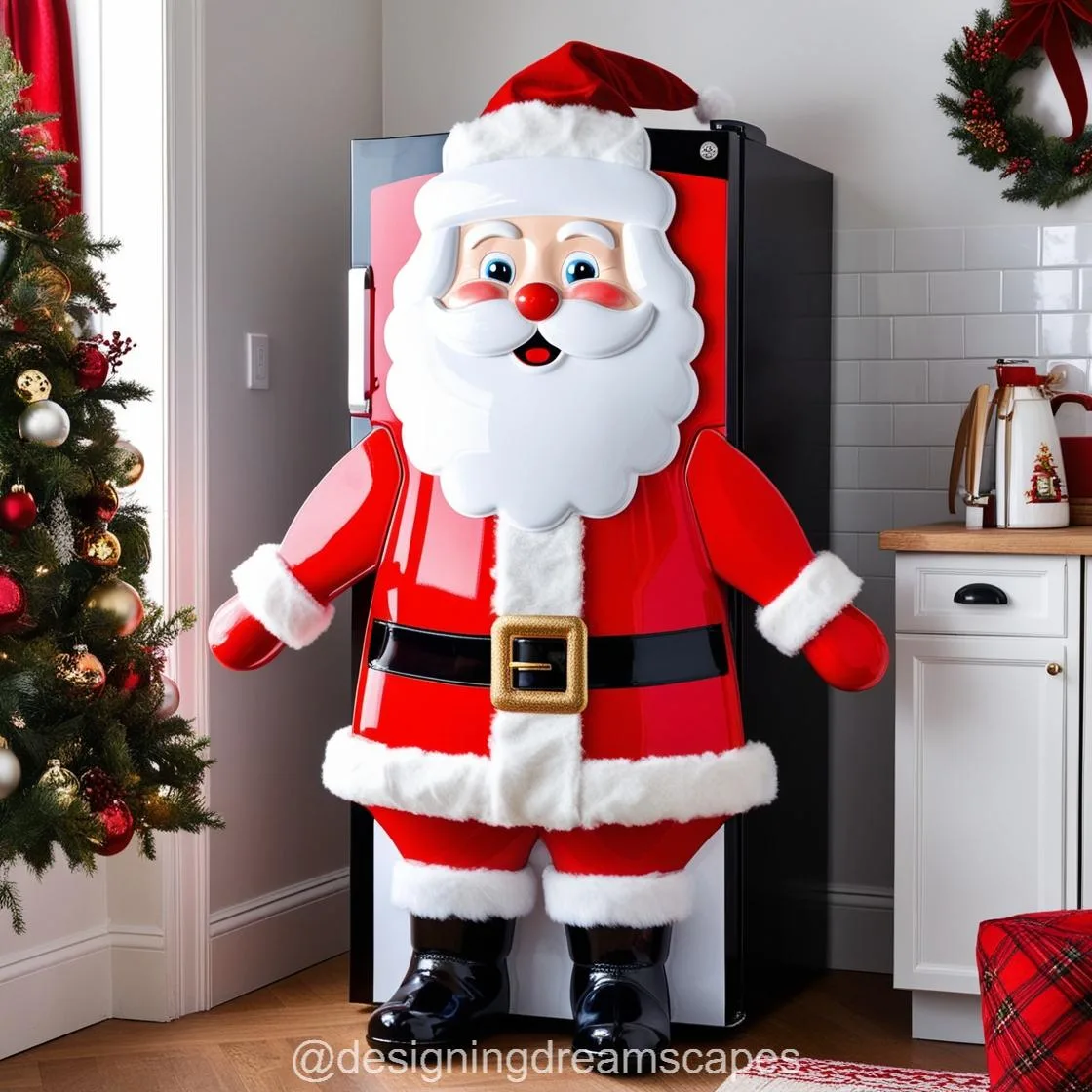 Keep the Magic Fresh: Santa Claus Refrigerator for Festive Storage