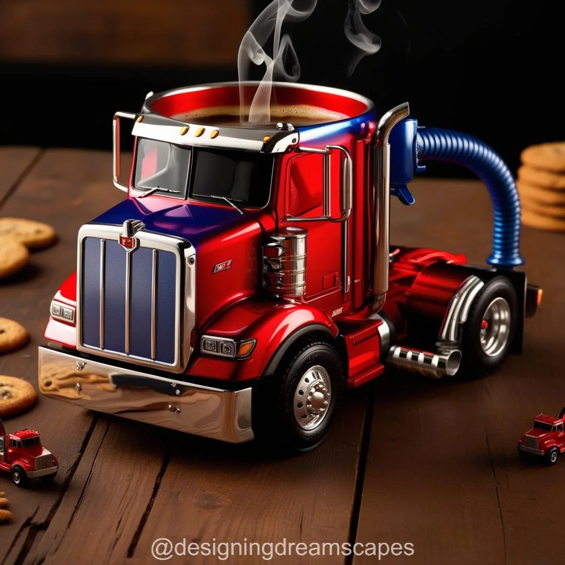 Semi-Truck Coffee Mugs: Fuel Your Day with Style and Strength