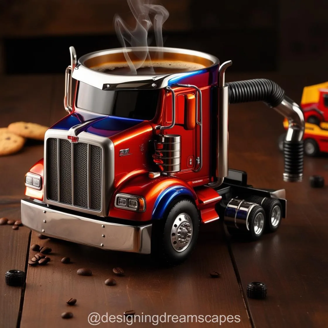 Semi-Truck Coffee Mugs: Fuel Your Day with Style and Strength