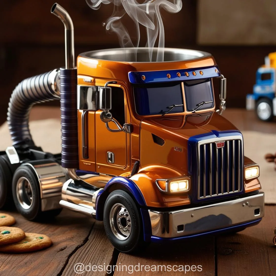 Semi-Truck Coffee Mugs: Fuel Your Day with Style and Strength