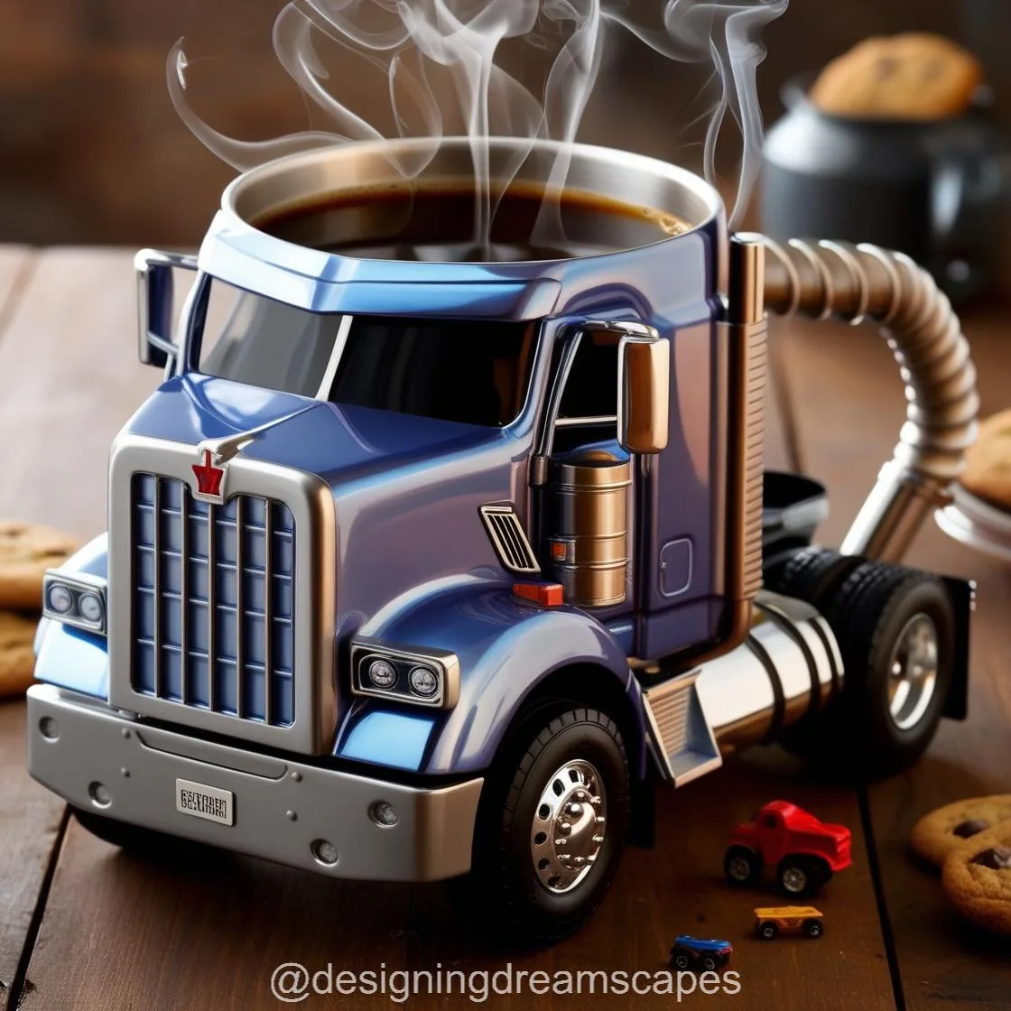 Semi-Truck Coffee Mugs: Fuel Your Day with Style and Strength