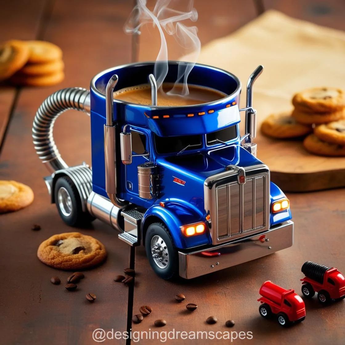 Semi-Truck Coffee Mugs: Fuel Your Day with Style and Strength