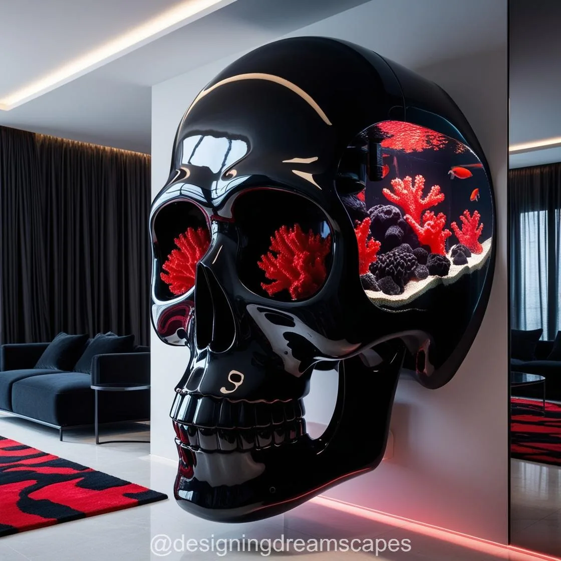 Dive into the Dark: The Allure of Skull Aquariums for Creative Decor