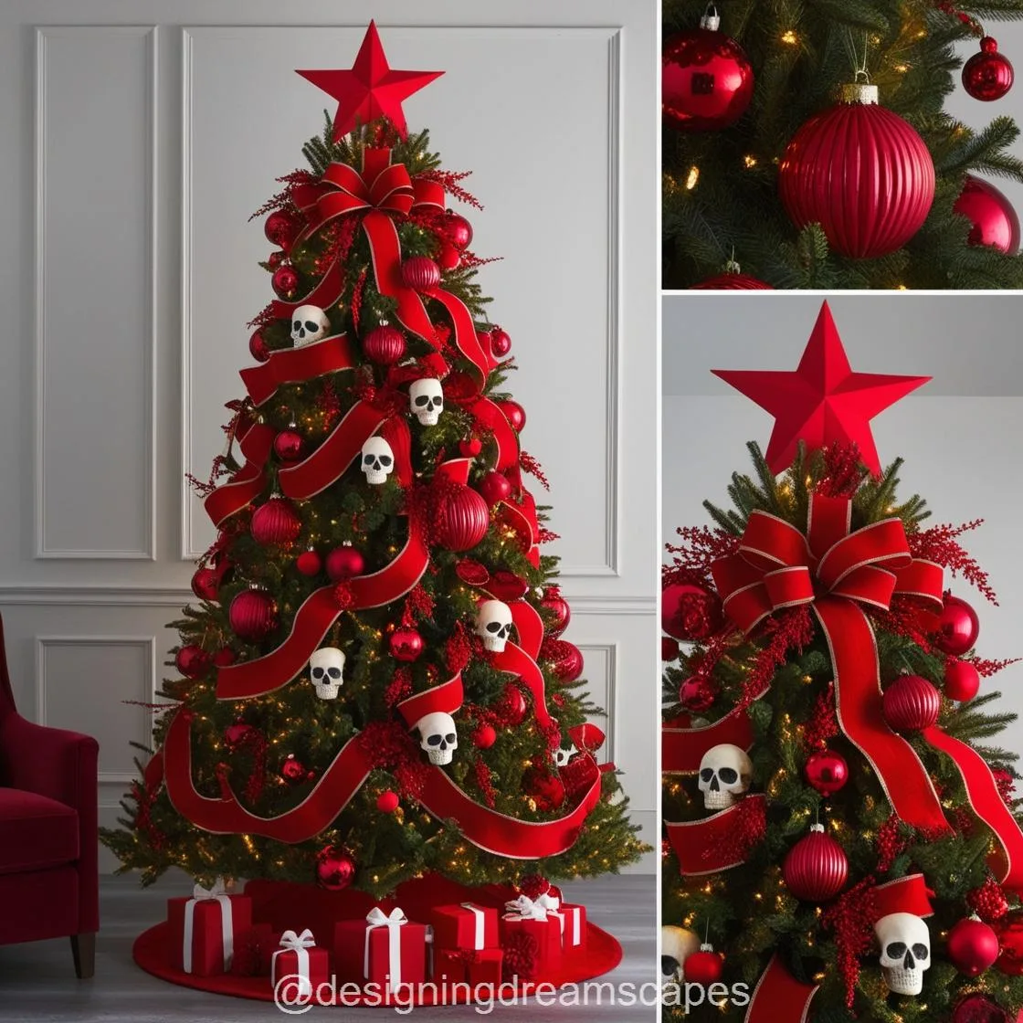 Skull Christmas Tree: Where Gothic Meets Holiday Cheer