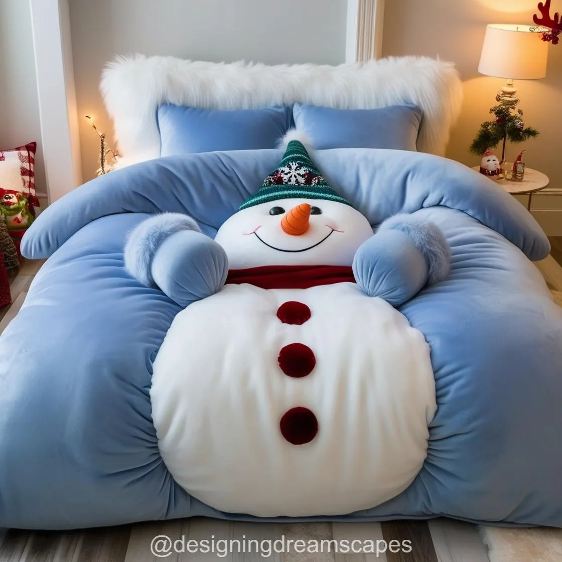 Snowman Bedding: Cozy Up with Winter Charm and Festive Comfort