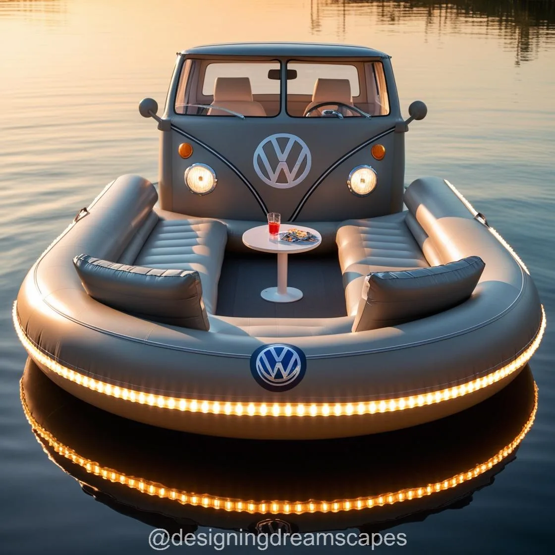 Float in Style: Volkswagen Bus Lake Party Floats for Unforgettable Water Fun