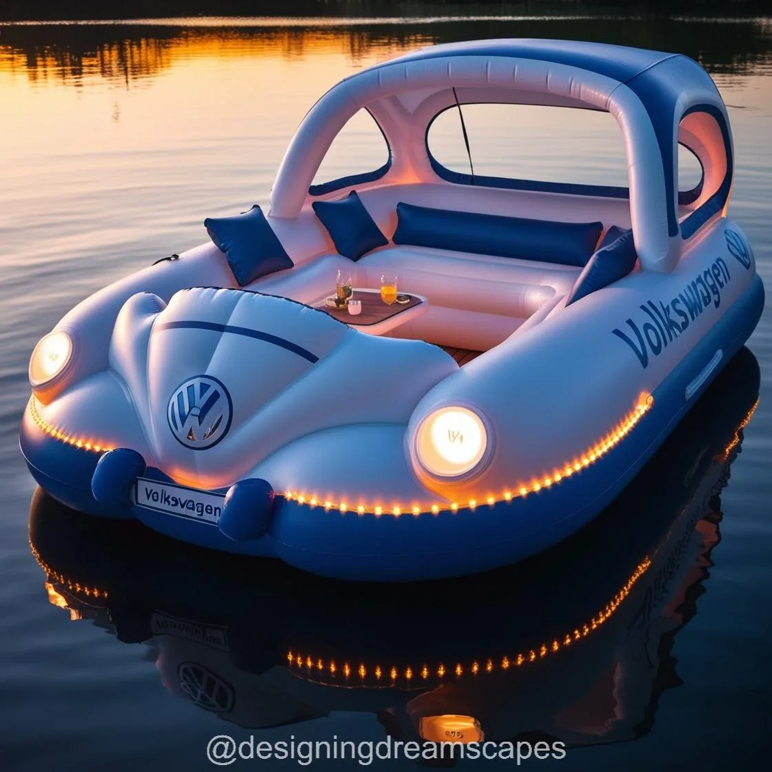 Float in Style: Volkswagen Bus Lake Party Floats for Unforgettable Water Fun