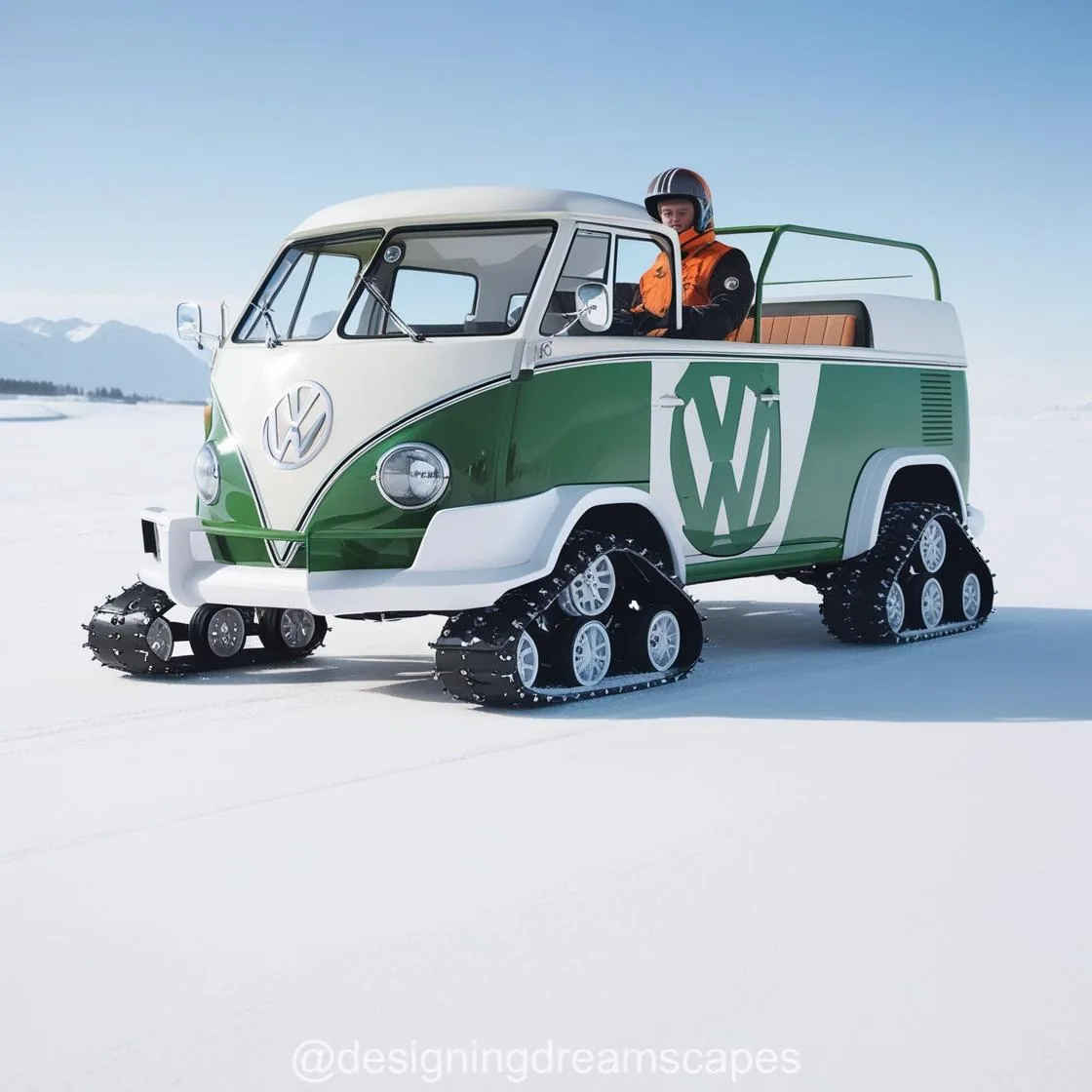 Volkswagen Bus Snowmobiles: Bringing Iconic Design to the Slopes