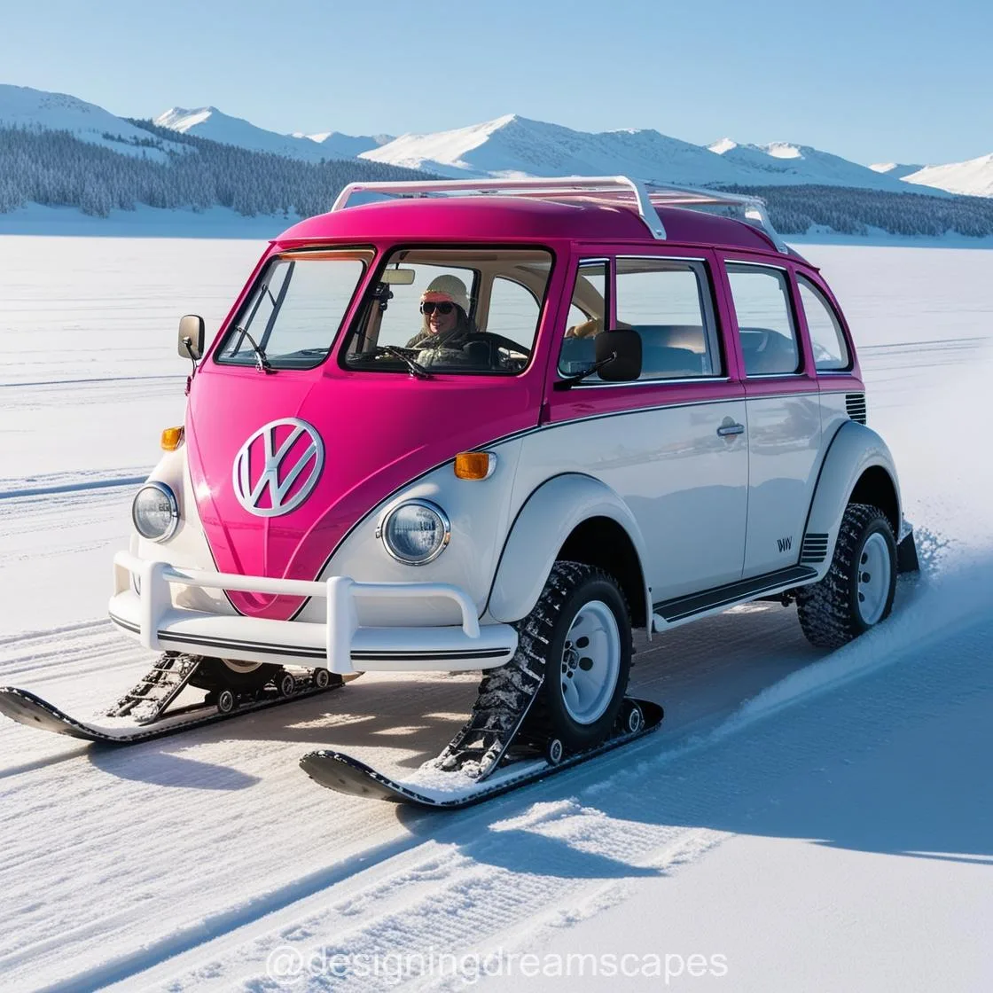 Volkswagen Bus Snowmobiles: Bringing Iconic Design to the Slopes