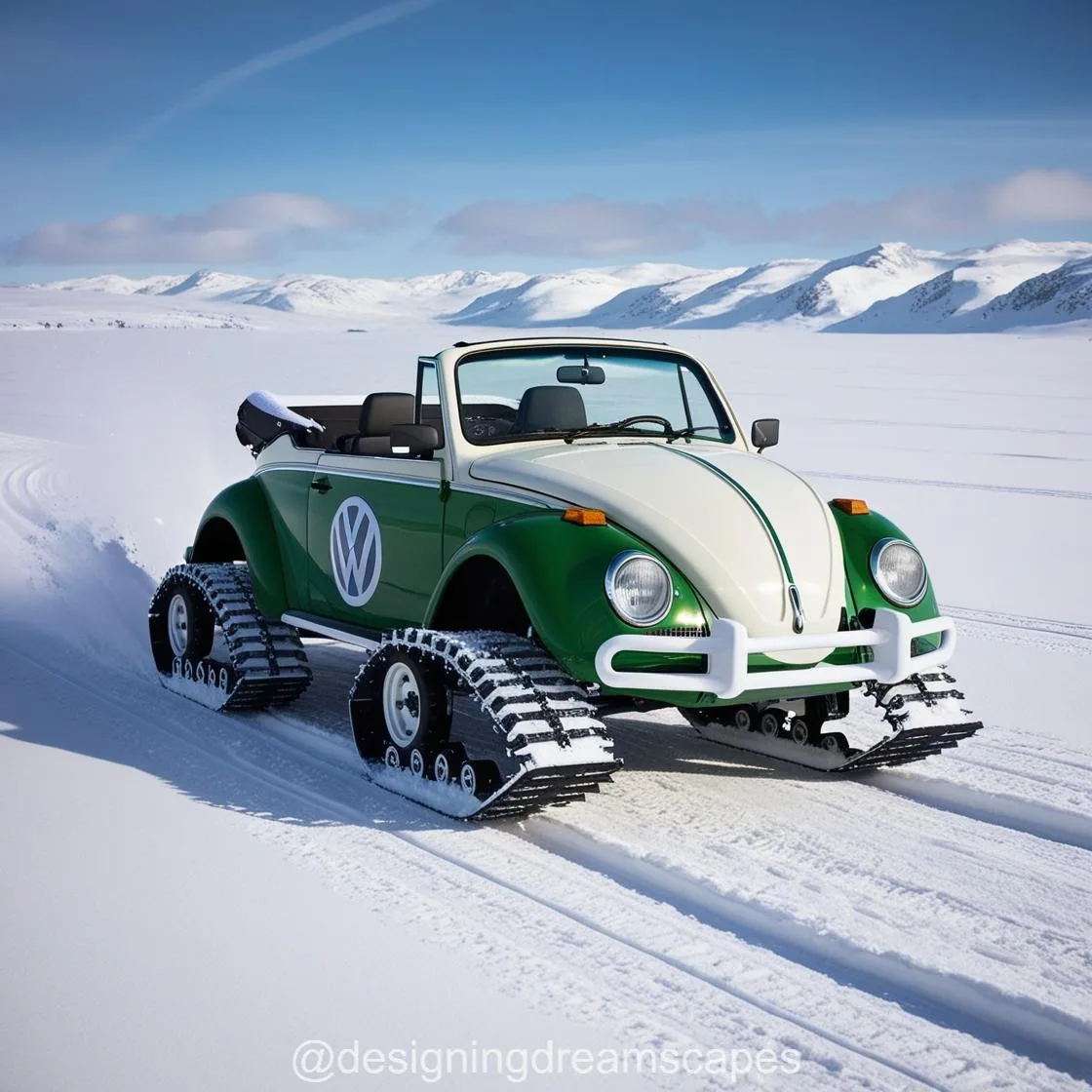 Volkswagen Bus Snowmobiles: Bringing Iconic Design to the Slopes