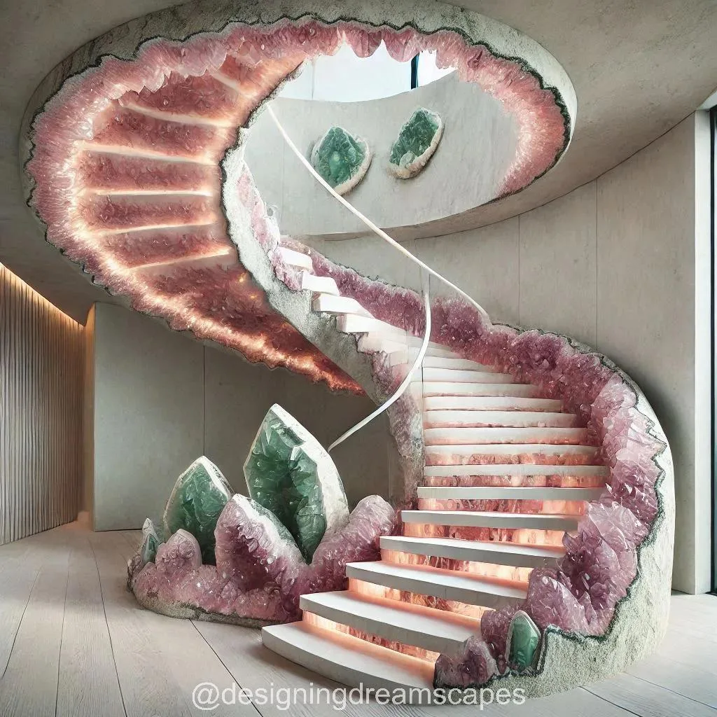 The Allure of Amethyst Staircases: Where Luxury Meets Nature