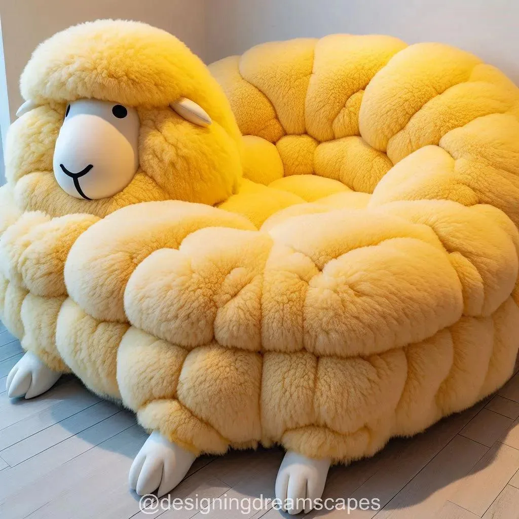 Transform Your Space with a Playful and Plush Giant Animal Lounger