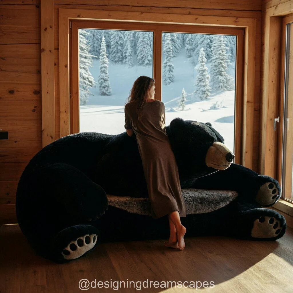 Transform Your Space with a Playful and Plush Giant Animal Lounger