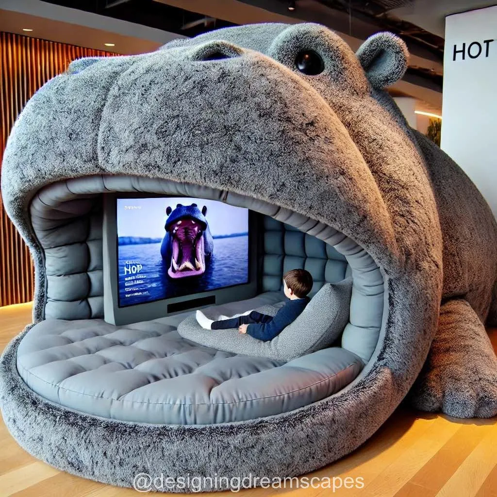 Transform Your Space with a Playful and Plush Giant Animal Lounger