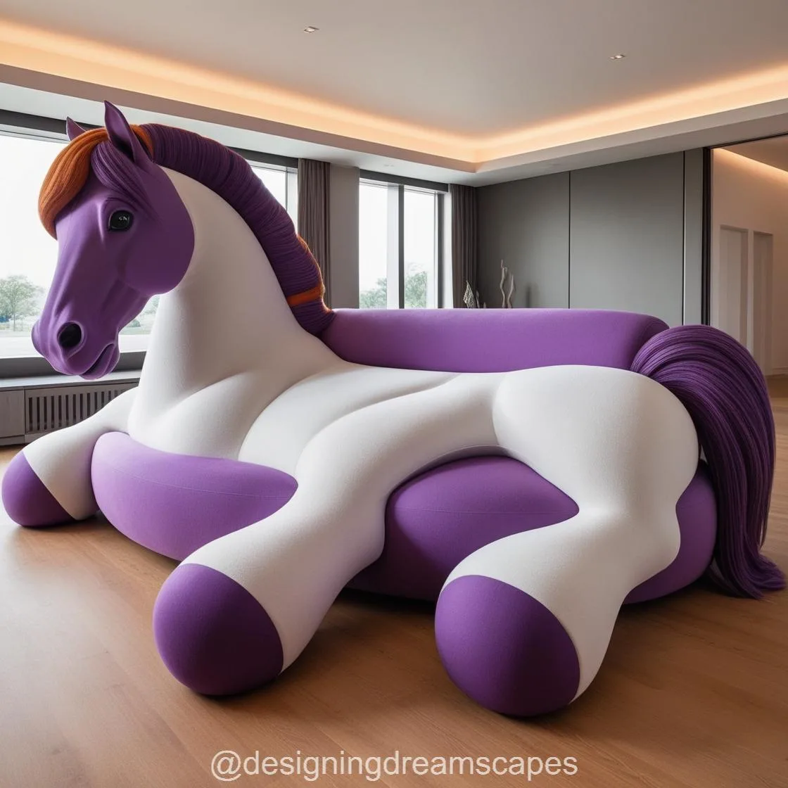 The Giant Horse Shaped Lounger: Where Comfort Meets Majestic Design