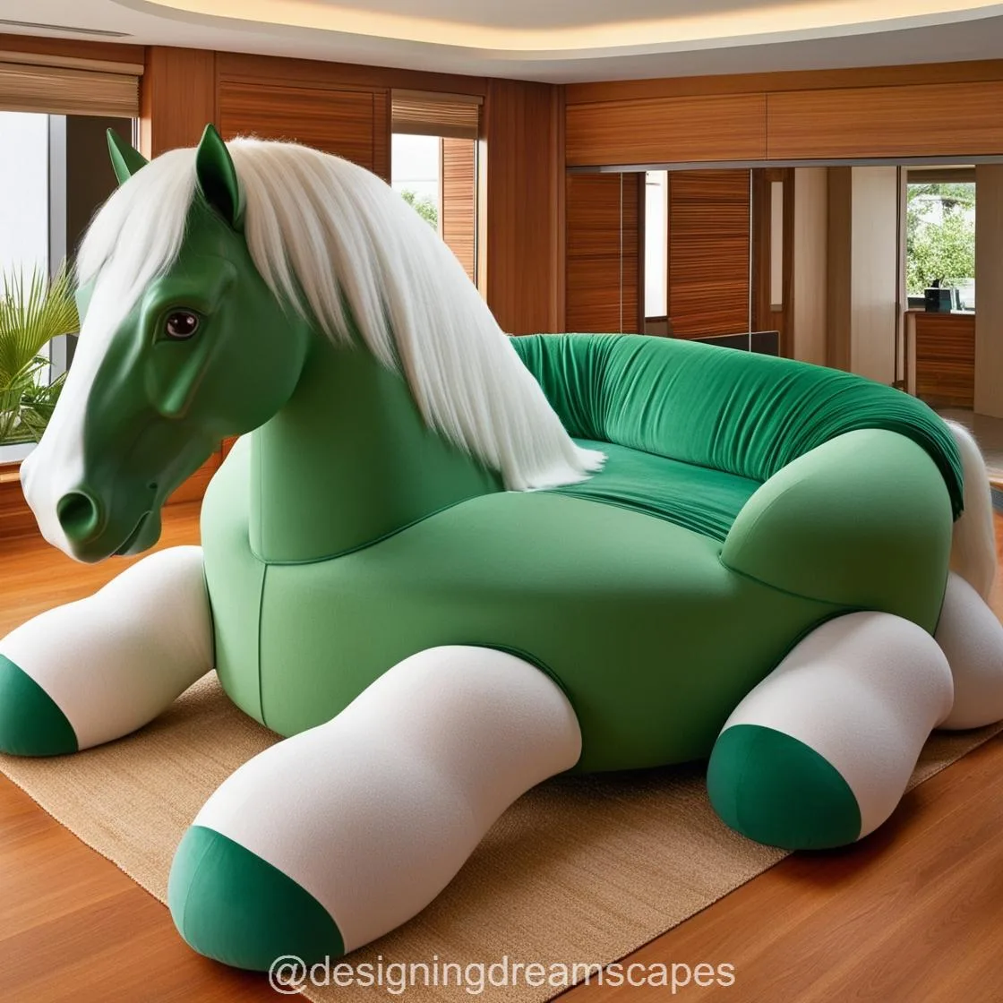 The Giant Horse Shaped Lounger: Where Comfort Meets Majestic Design