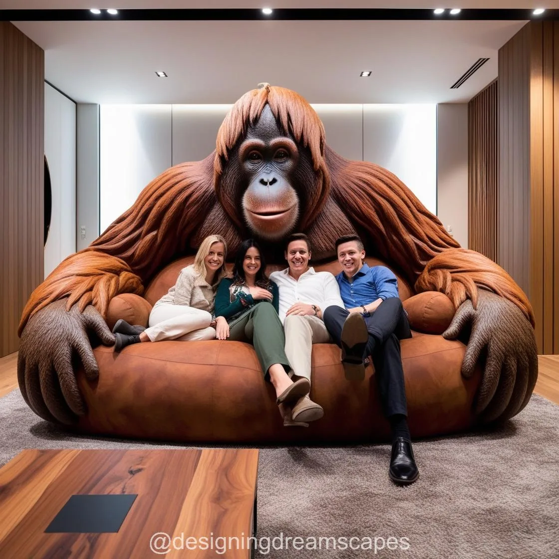 Unwind in Style: The Ultimate Giant Orangutan Lounger for Maximum Comfort