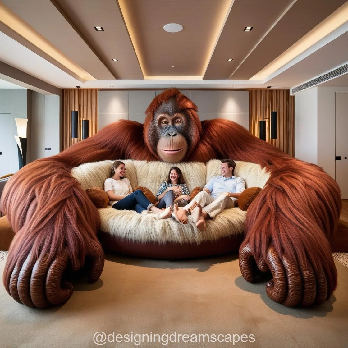 Unwind in Style: The Ultimate Giant Orangutan Lounger for Maximum Comfort