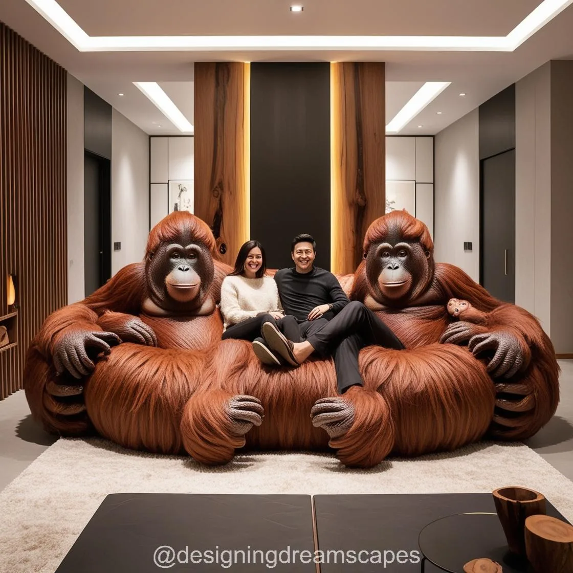 Unwind in Style: The Ultimate Giant Orangutan Lounger for Maximum Comfort