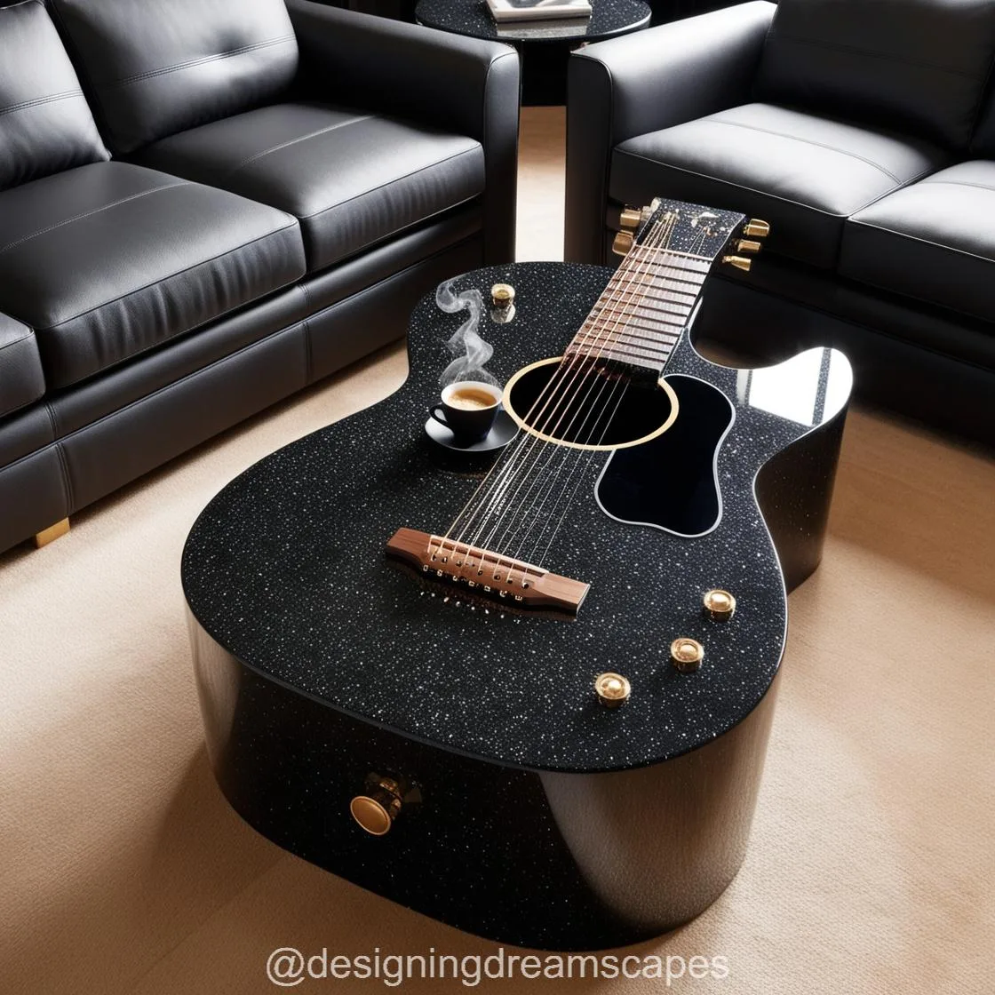 Transform Your Space: The Perfect Guitar Coffee Table for Music Lovers