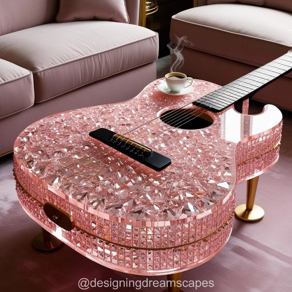 Transform Your Space: The Perfect Guitar Coffee Table for Music Lovers