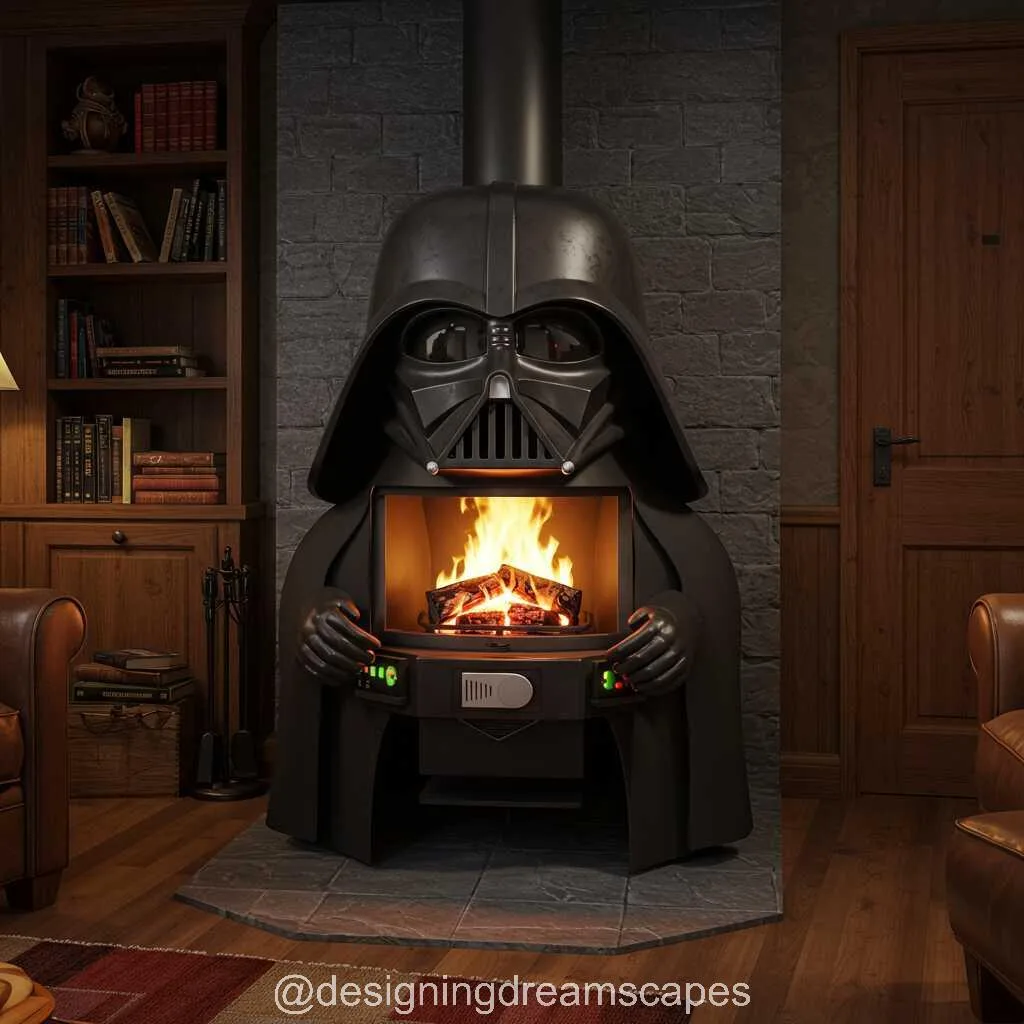 Epic Designs: Giant Star Wars Fireplaces for Fans and Collectors