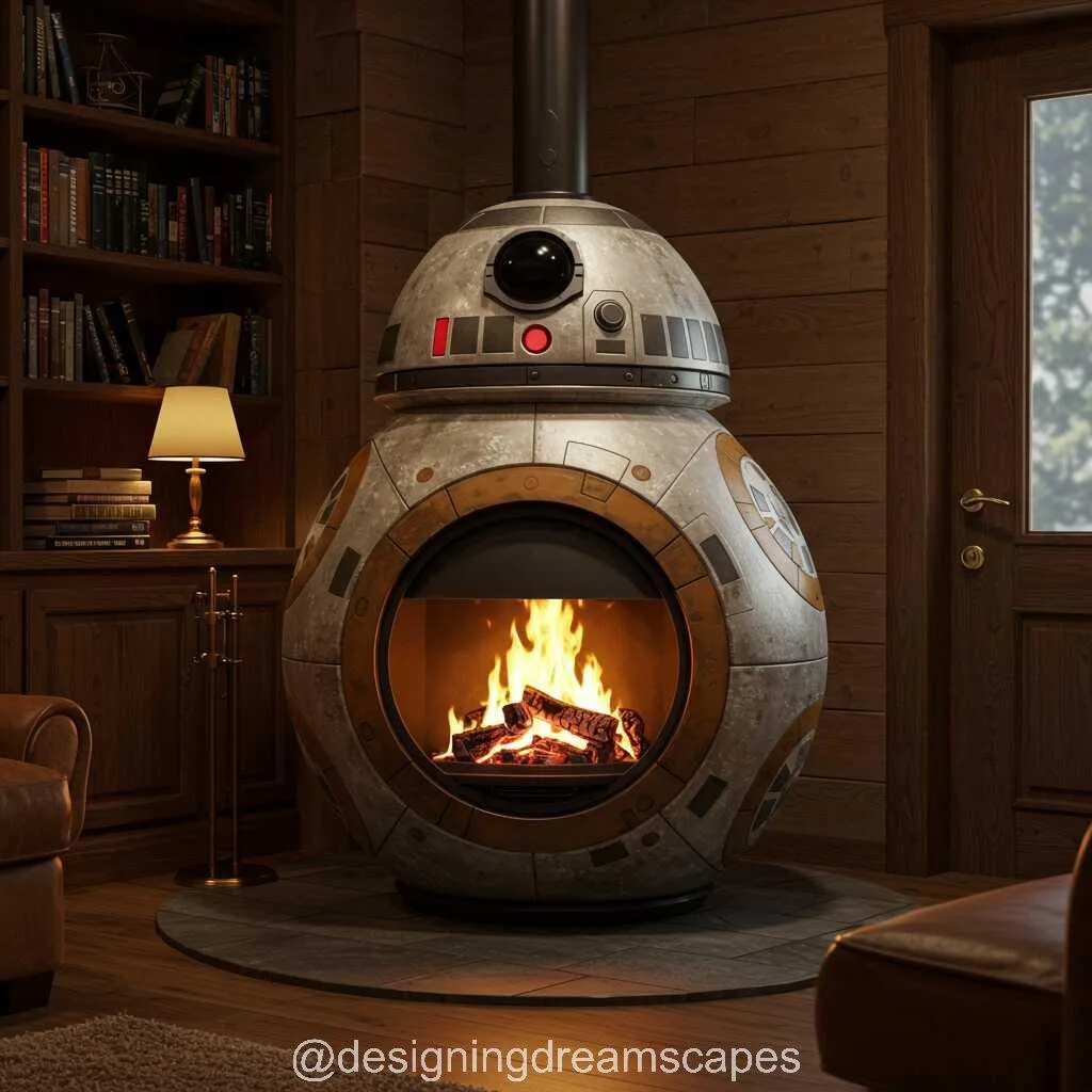 Epic Designs: Giant Star Wars Fireplaces for Fans and Collectors