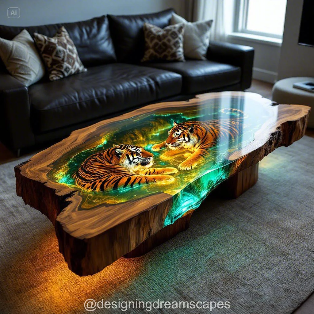 Tiger Coffee Table: A Bold Statement Piece for Your Living Space