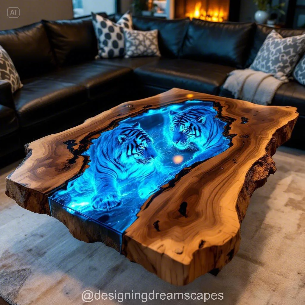 Tiger Coffee Table: A Bold Statement Piece for Your Living Space