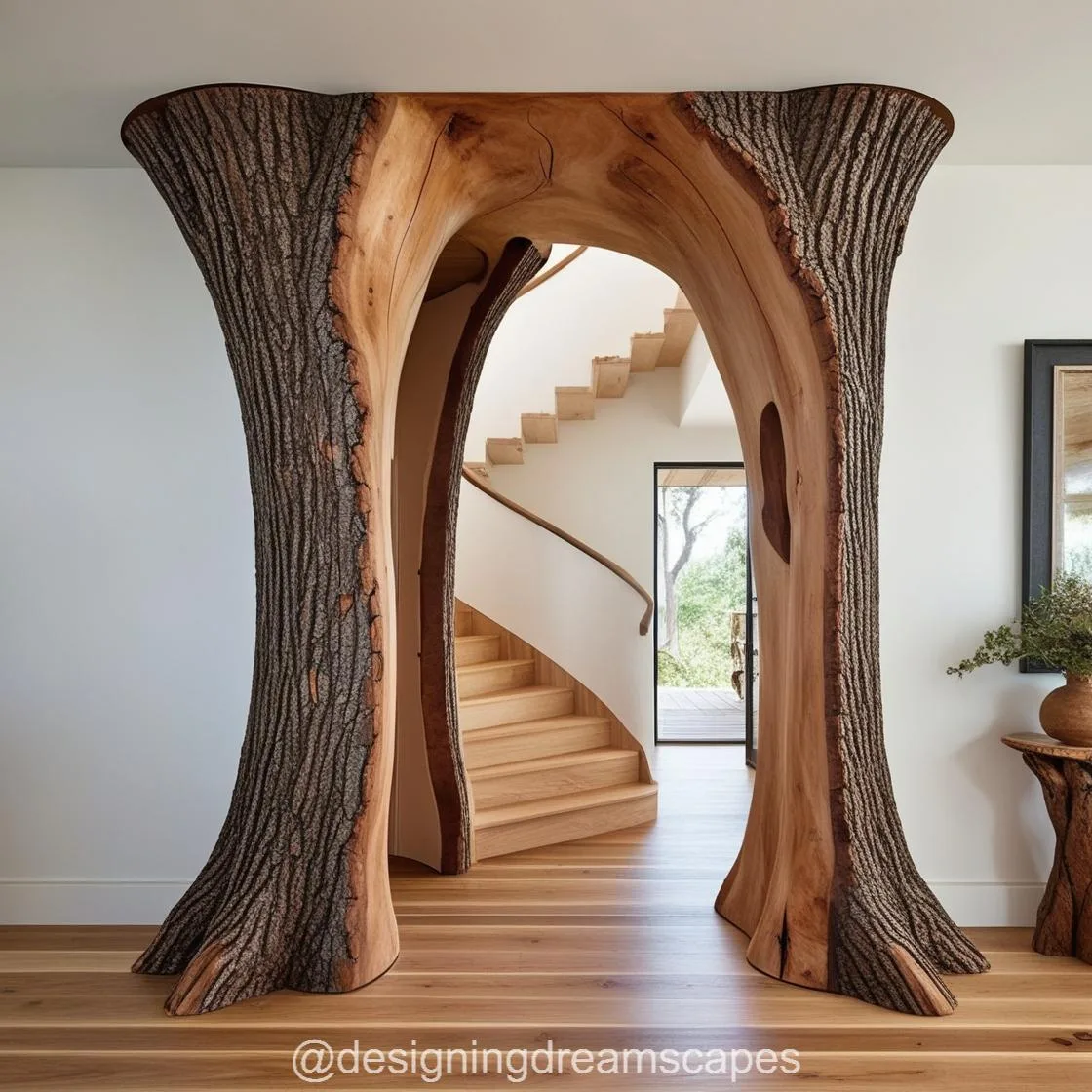 Tree Shaped Doorways: Nature-Inspired Entrances for Your Home