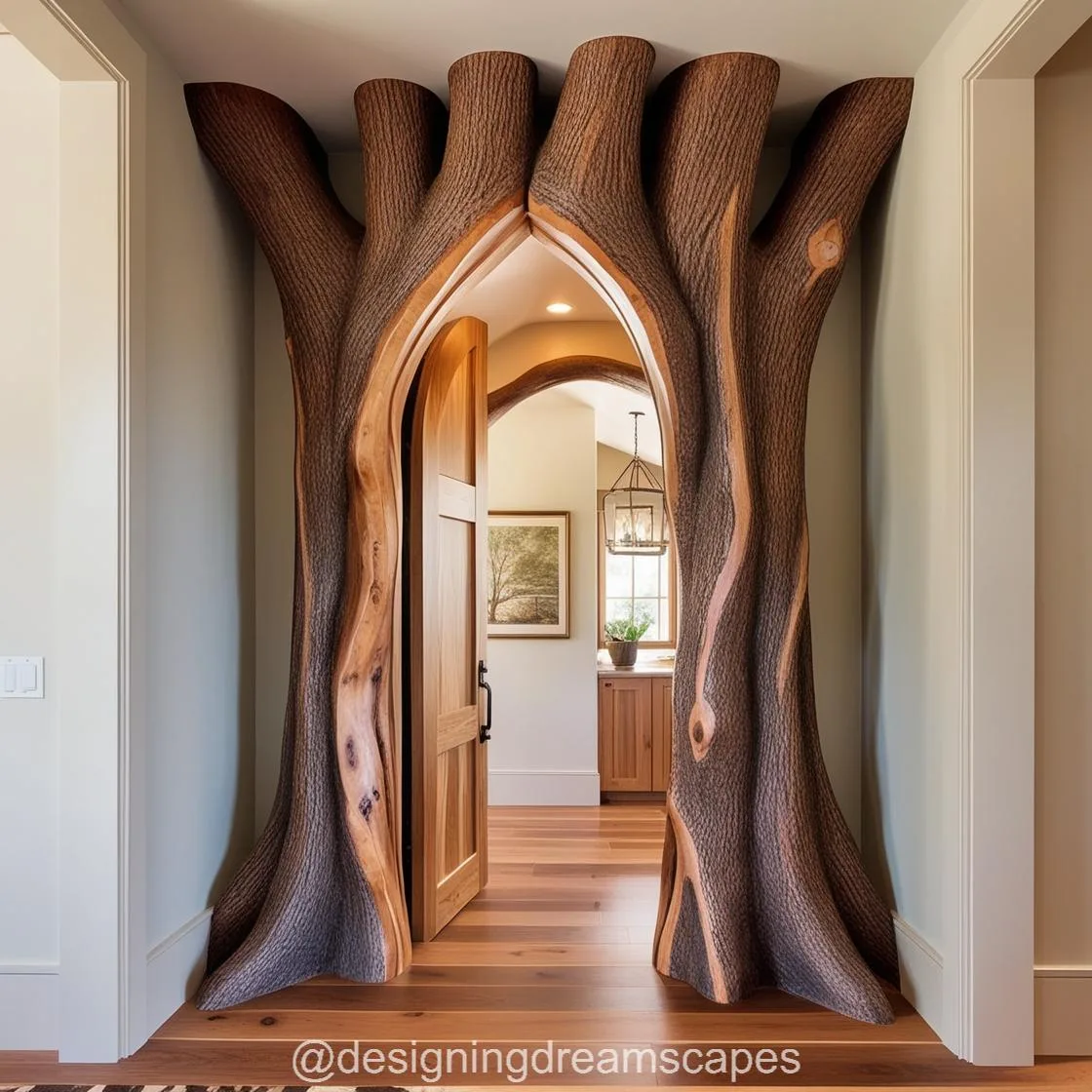 Tree Shaped Doorways: Nature-Inspired Entrances for Your Home