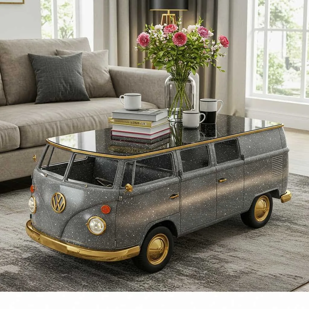 Understanding the Allure of Volkswagen Bus Coffee Tables