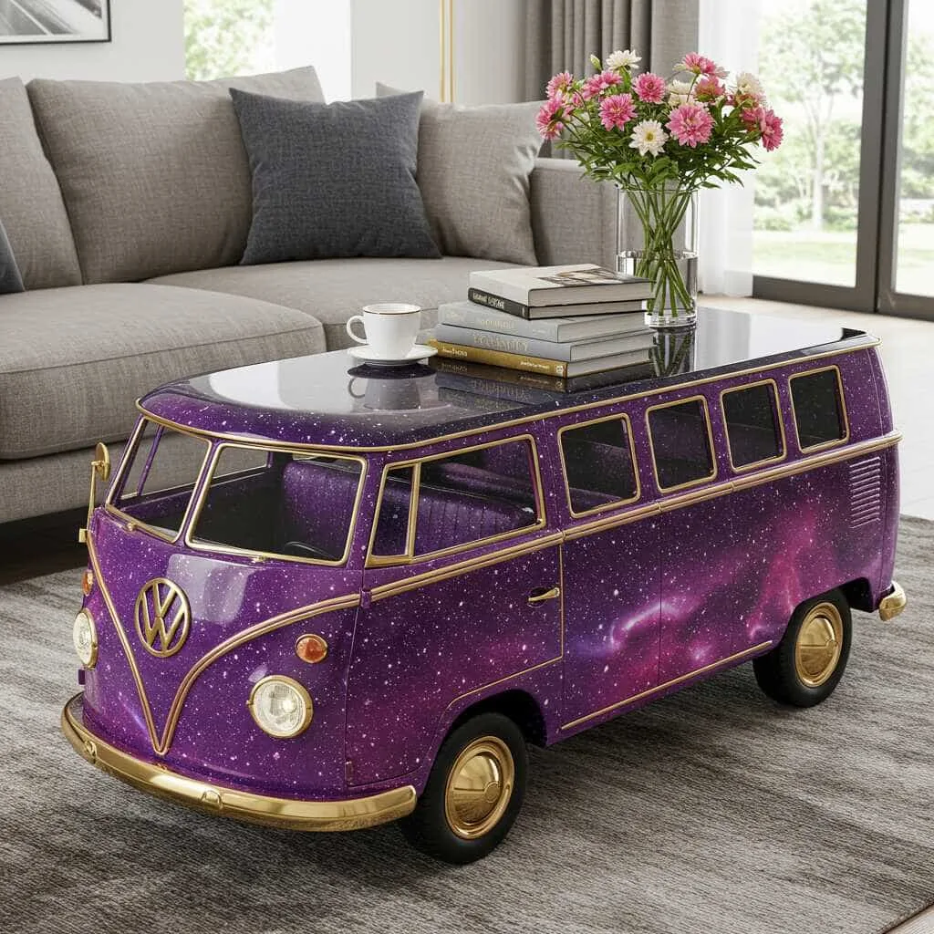 Understanding the Allure of Volkswagen Bus Coffee Tables