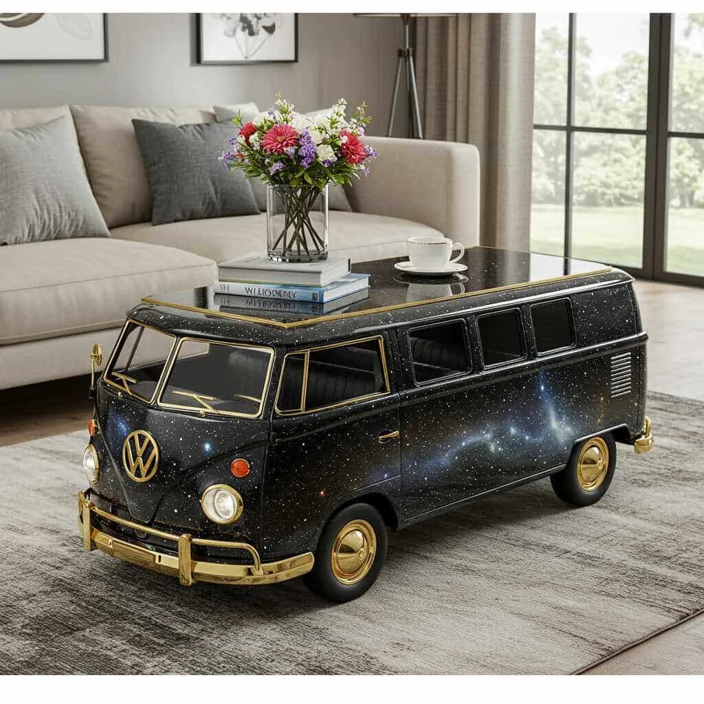 How to Use Volkswagen Bus Coffee Tables Effectively