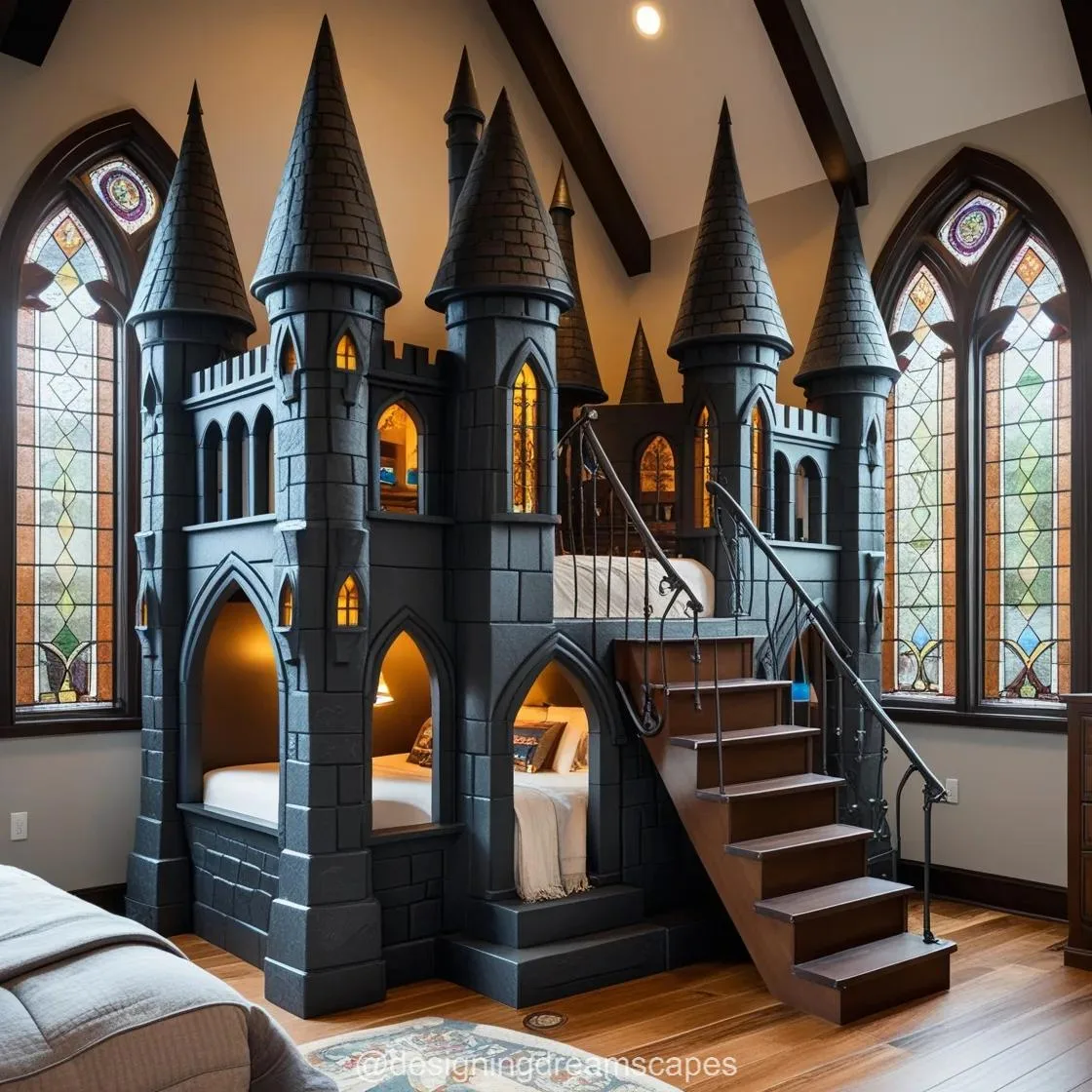 The Hogwarts Bunk Bed: Where Every Night Feels Like a Journey to Hogwarts