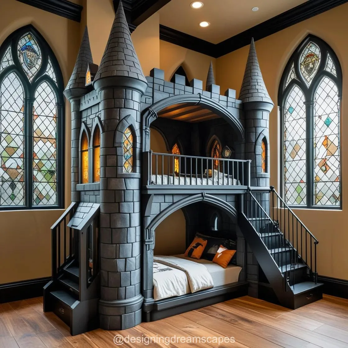 The Hogwarts Bunk Bed: Where Every Night Feels Like a Journey to Hogwarts