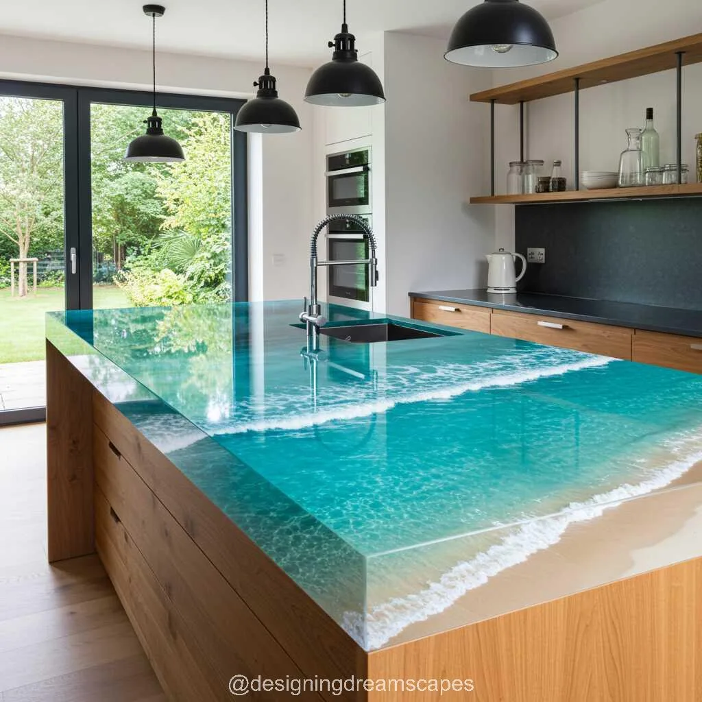 Active Scene Countertops with Beach Designs: Bring the Relaxing Vibes of the Coast to Your Home