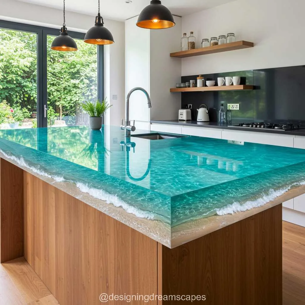 Active Scene Countertops with Beach Designs: Bring the Relaxing Vibes of the Coast to Your Home