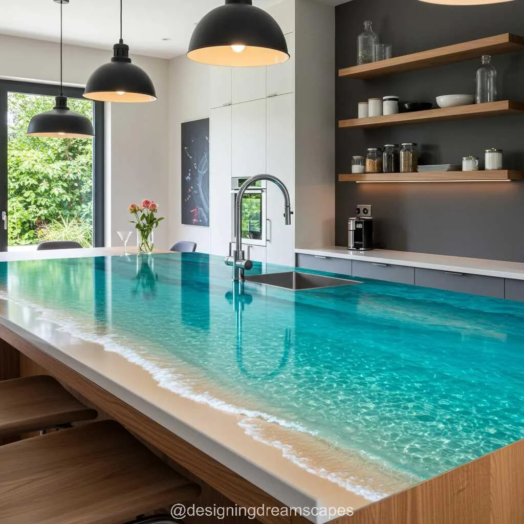 Active Scene Countertops with Beach Designs: Bring the Relaxing Vibes of the Coast to Your Home