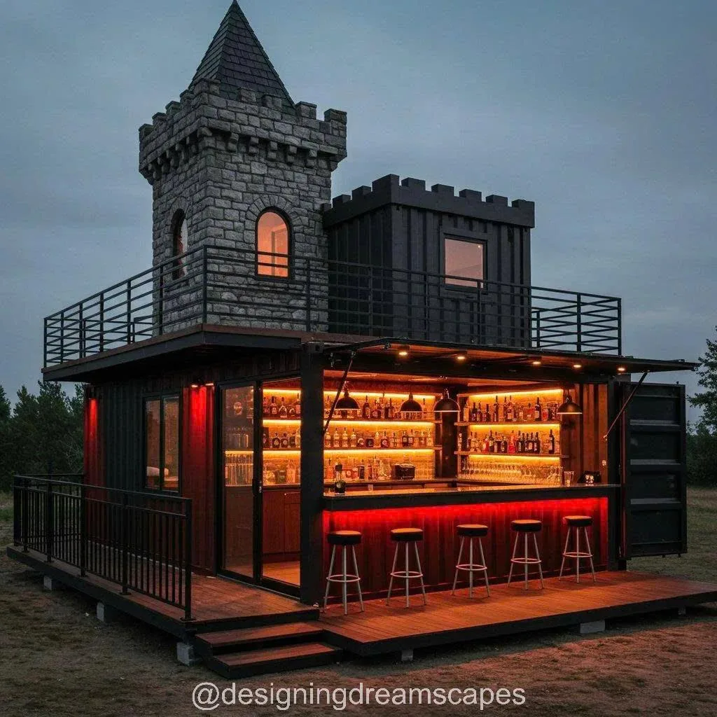 Backyard Bars from Shipping Containers: The Ultimate Blend of Sustainability and Style