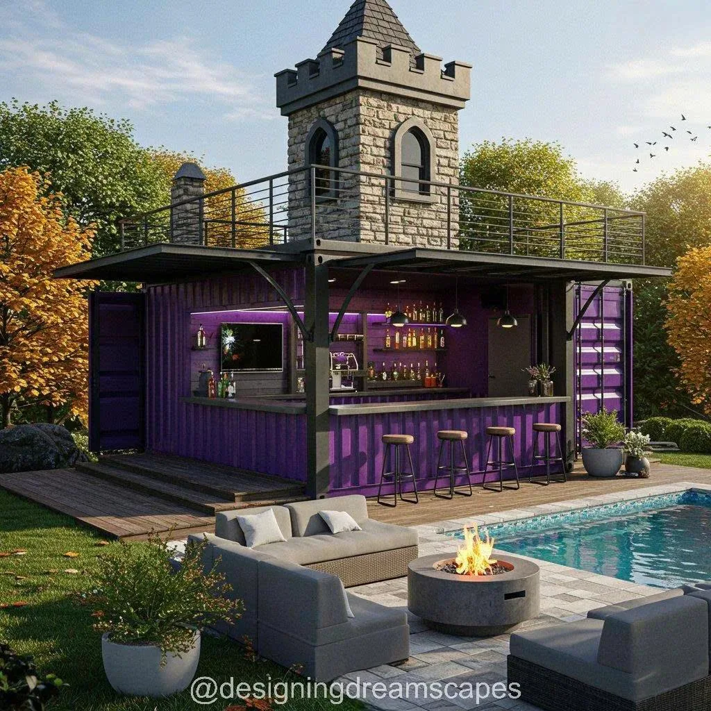 Backyard Bars from Shipping Containers: The Ultimate Blend of Sustainability and Style