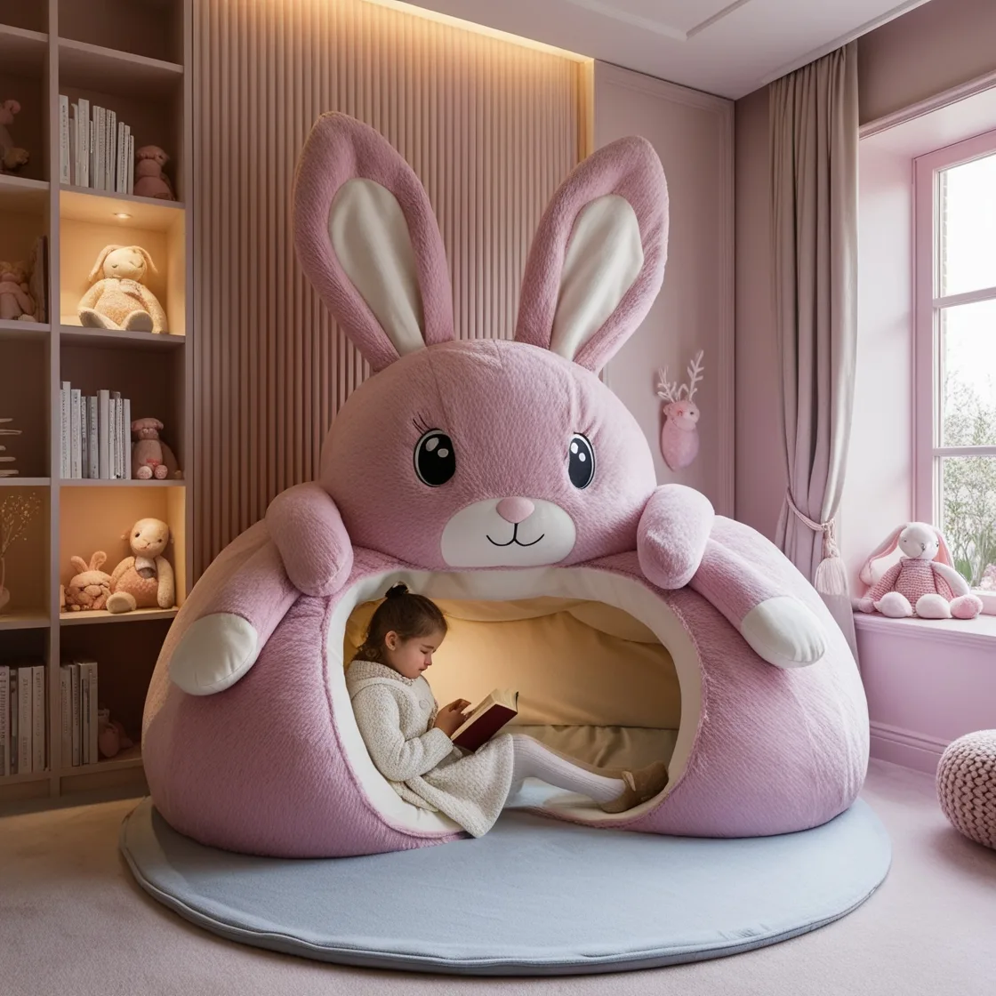 Create a Comfortable Haven with Bunny Lounging Dens