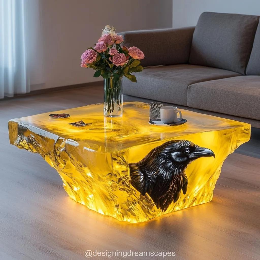 Embracing the Aesthetic Appeal of the Crow Coffee Table