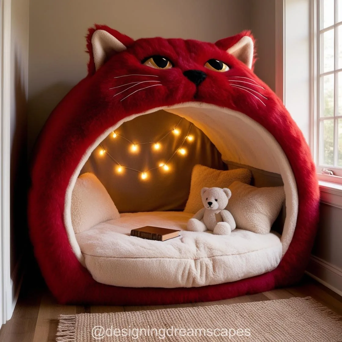 Create a Purr-fect Retreat with Adorable Cute Cat Dens