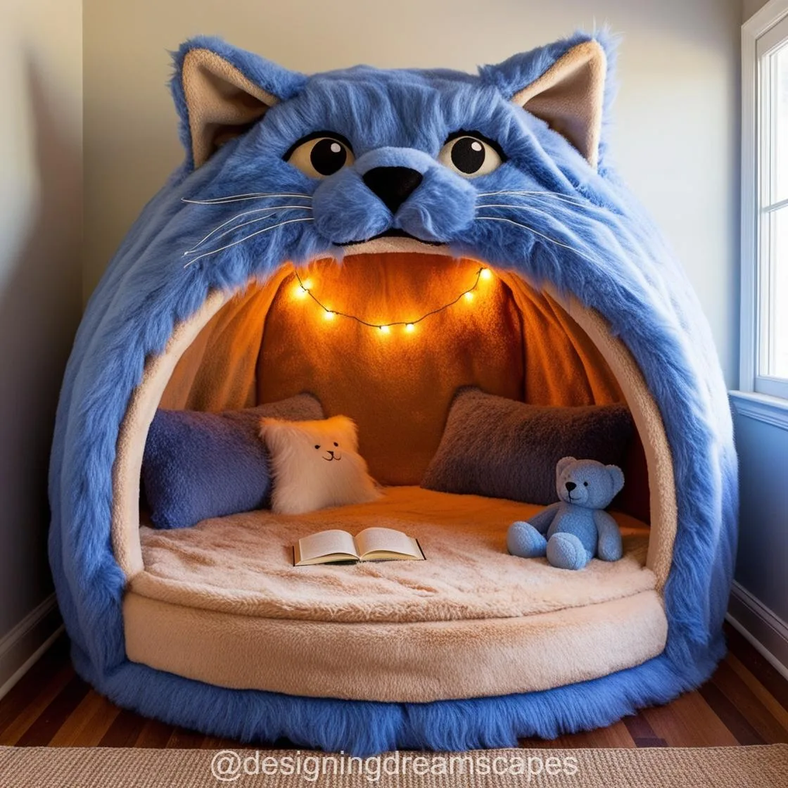 Create a Purr-fect Retreat with Adorable Cute Cat Dens