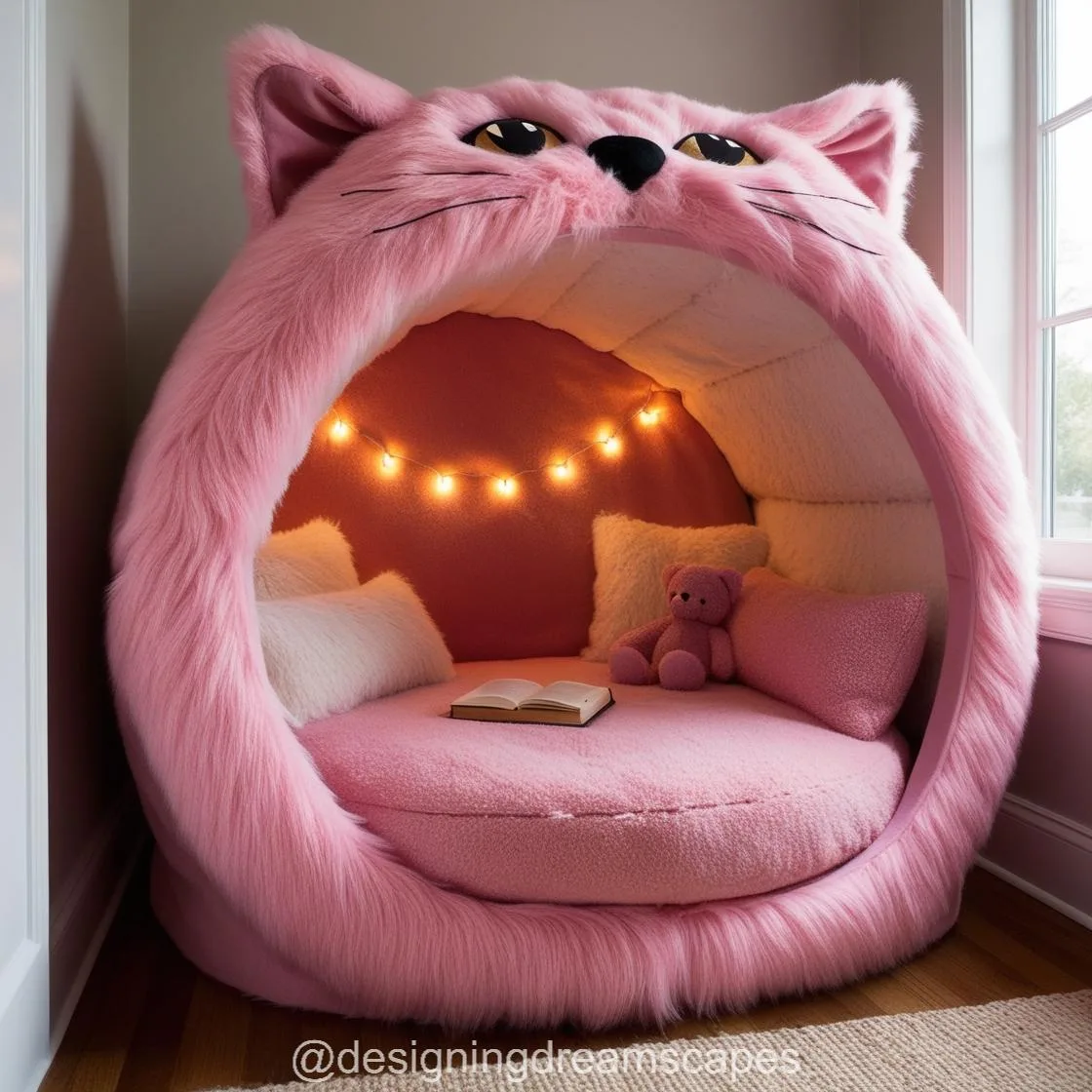 Create a Purr-fect Retreat with Adorable Cute Cat Dens