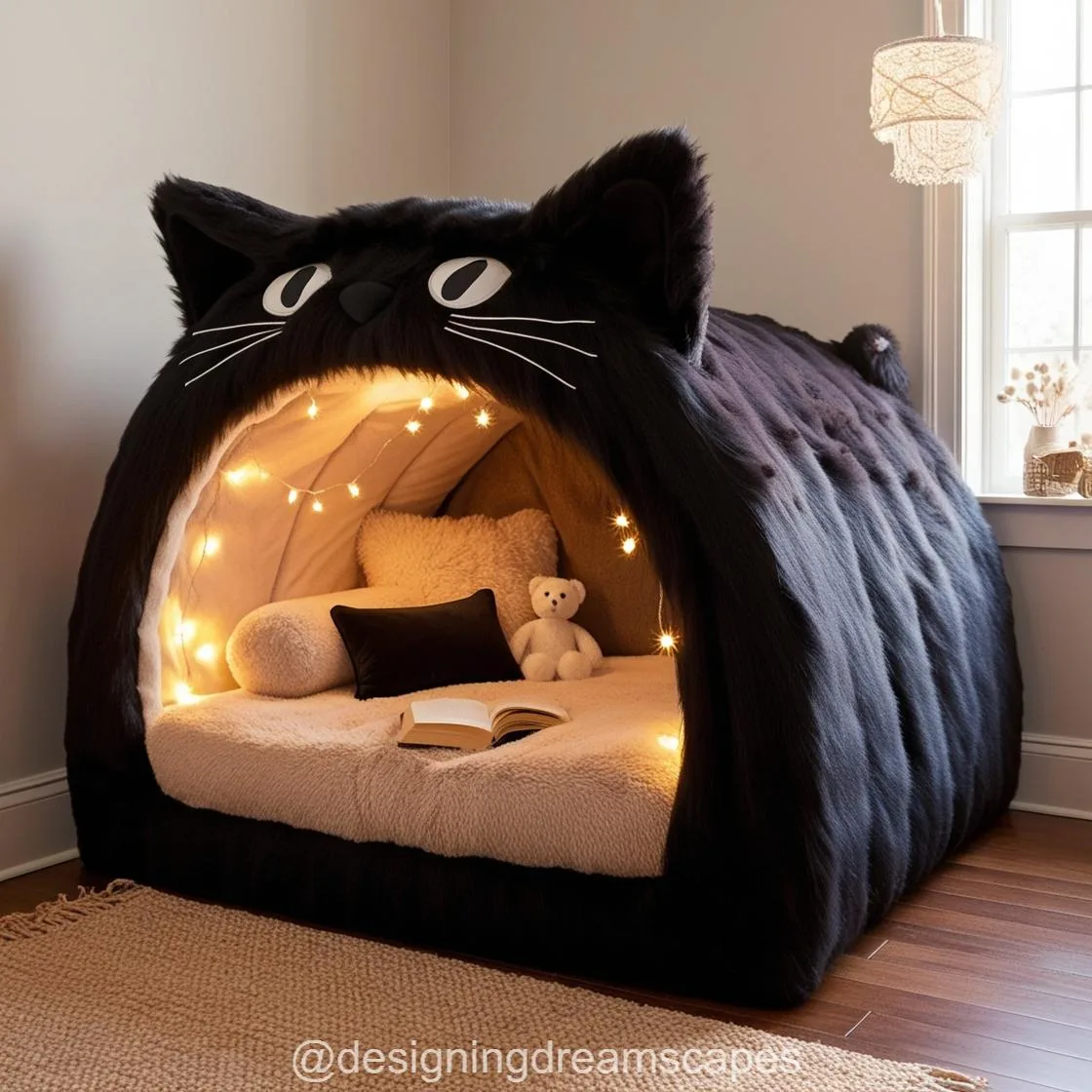 Create a Purr-fect Retreat with Adorable Cute Cat Dens