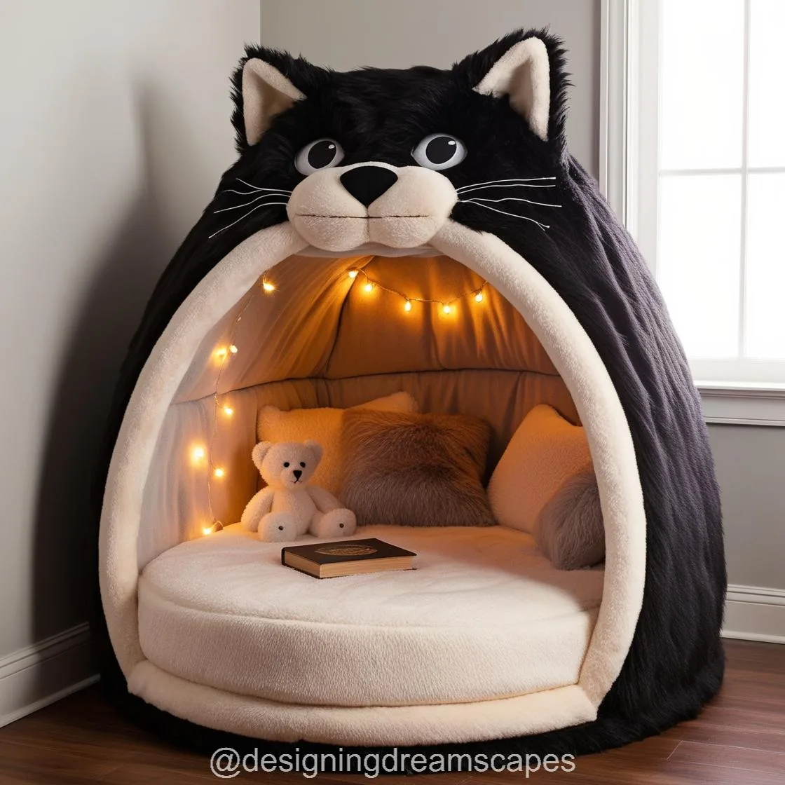 Create a Purr-fect Retreat with Adorable Cute Cat Dens